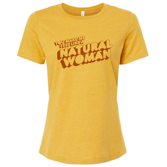 Natural Woman Women's T - Heather Mustard