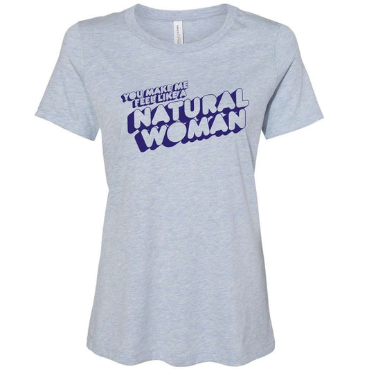 Natural Woman Women's T - Heather Prism Blue